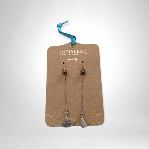 Shiraleah Lena Earring Grey - Picture 7 of 8